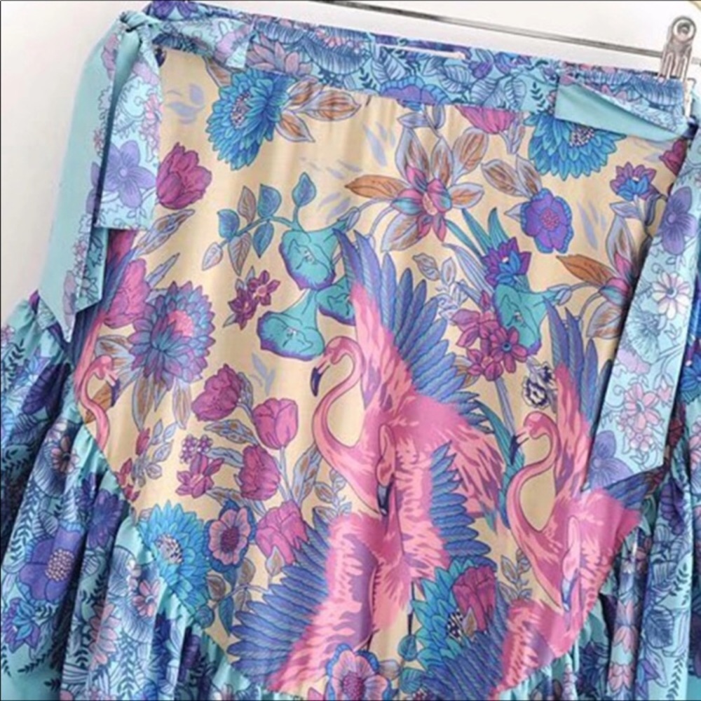 Bohemian Ruffle Skirt - Picture 5 of 9